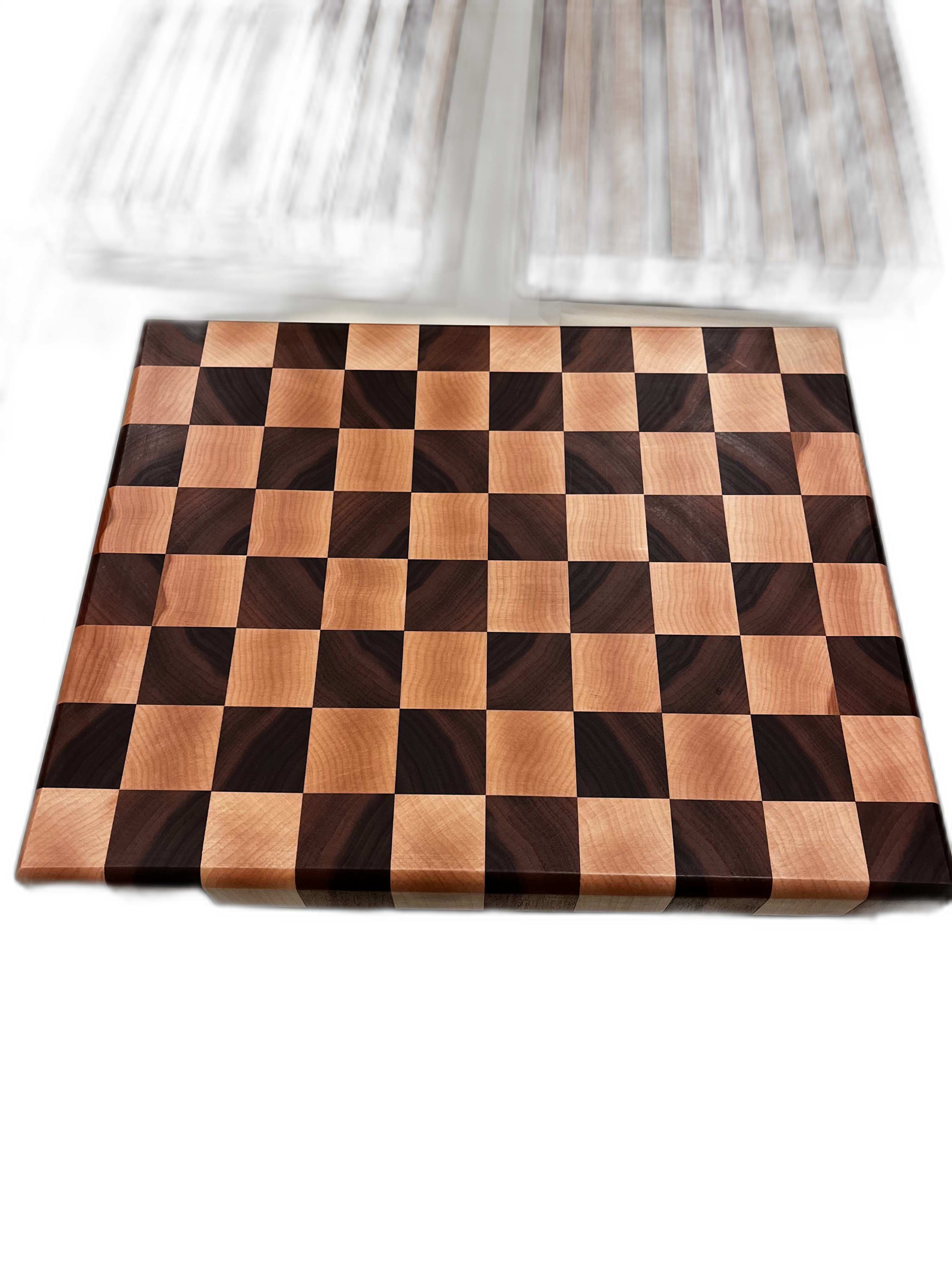 Walnut & Maple End Grain Cutting Board